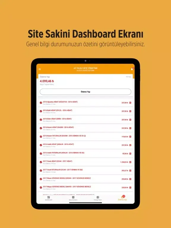 Zrzuty ekranu Governs Yönetim iPad 