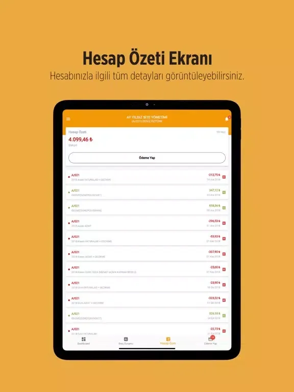 Zrzuty ekranu Governs Yönetim iPad 