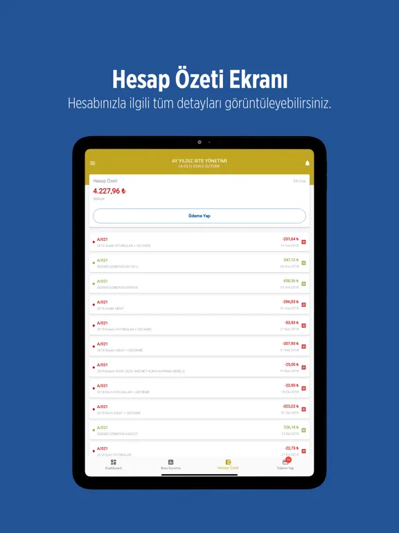 Siraç Yönetim iPad 应用截图