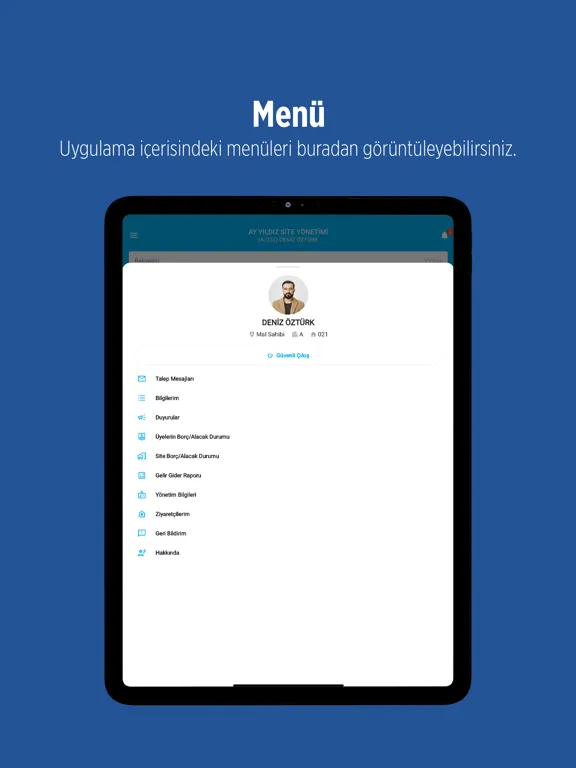 Siraç Yönetim iPad 应用截图