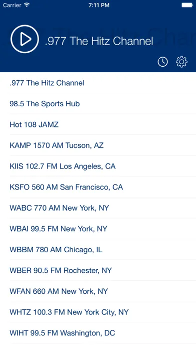 Radio.us - USA Online Radio应用截图