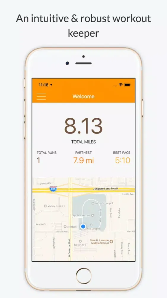 Capturas de pantalla de Track your runs