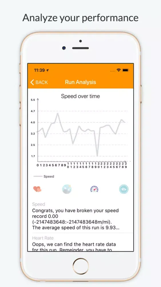 Capturas de pantalla de Track your runs