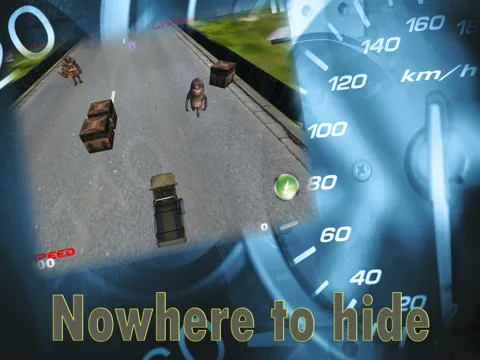 Ảnh chụp màn hình của Monster Car Chase - Realistic off road escape 3D PRO iPad 