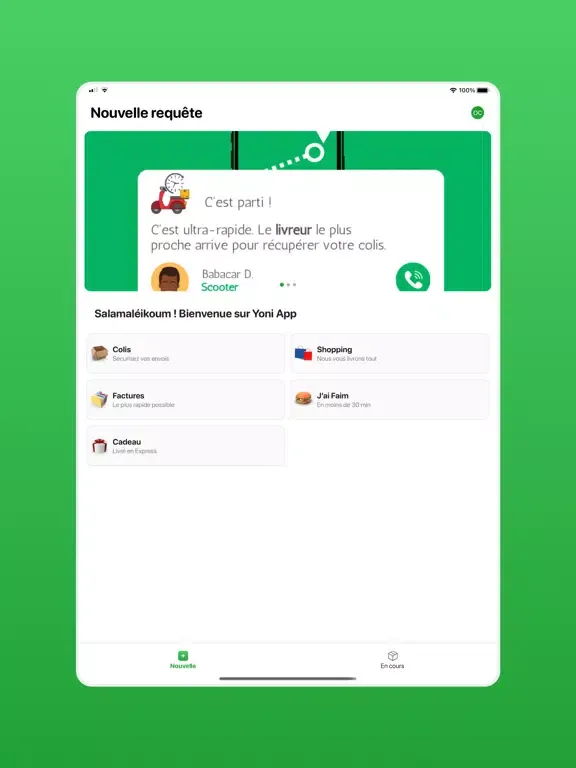 Скриншоты Yoni App iPad 
