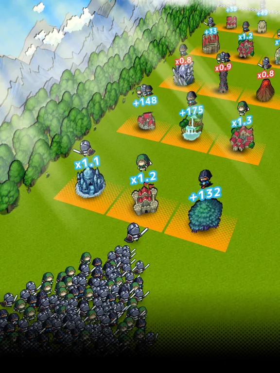 Tangkapan layar Hero Great Wars iPad 