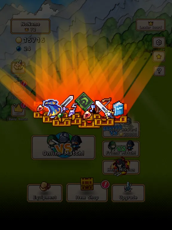 Tangkapan layar Hero Great Wars iPad 