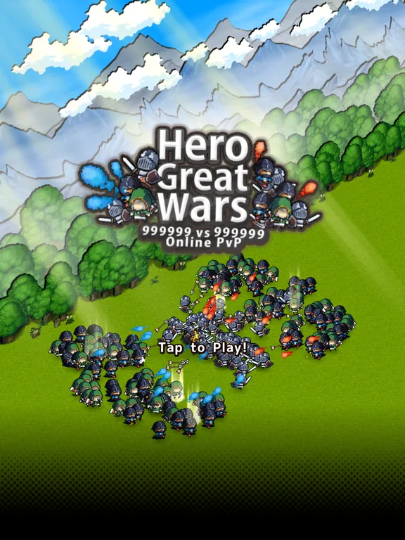 Tangkapan layar Hero Great Wars iPad 