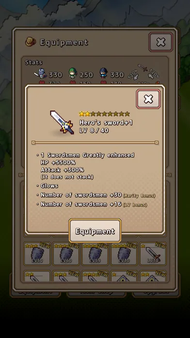 Tangkapan layar Hero Great Wars