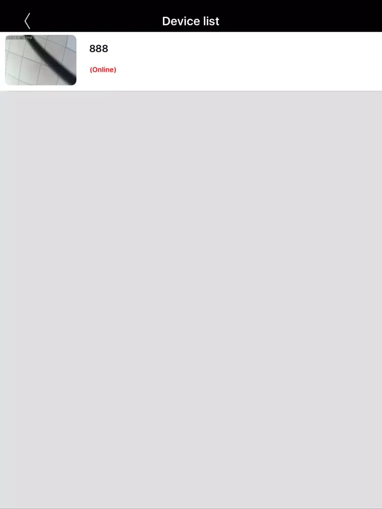 Ảnh chụp màn hình của Mobile VDP iPad 