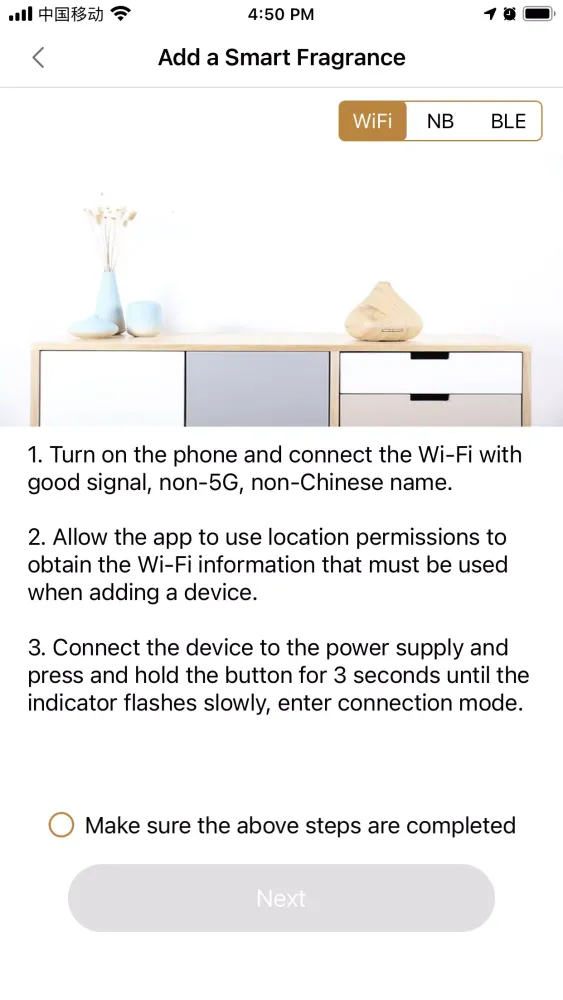 Captures d'écran de Aroma IoT