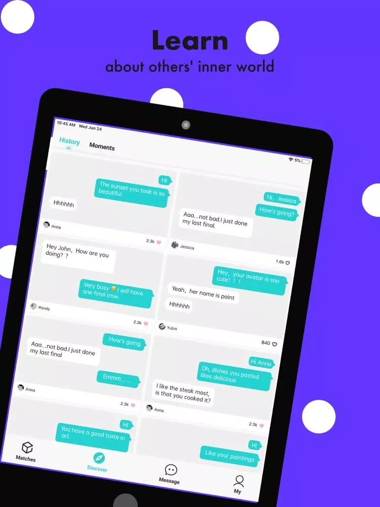 Sparkle — Dating Apps iPad  स्क्रीनशॉट