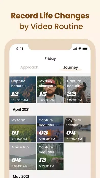 Approach: Video routines স্ক্রিনশট