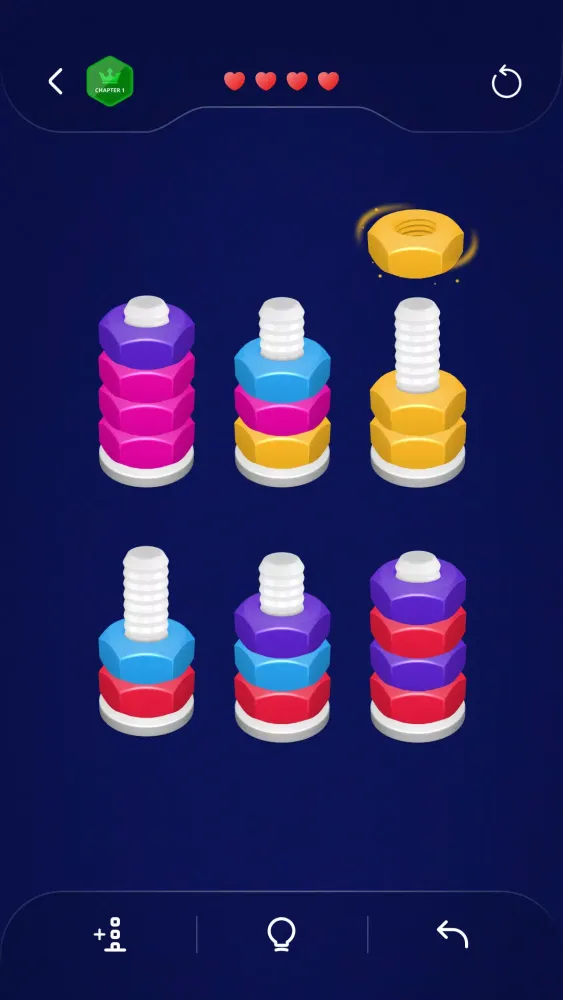تصاویر Sort Nuts : Puzzle Challenge