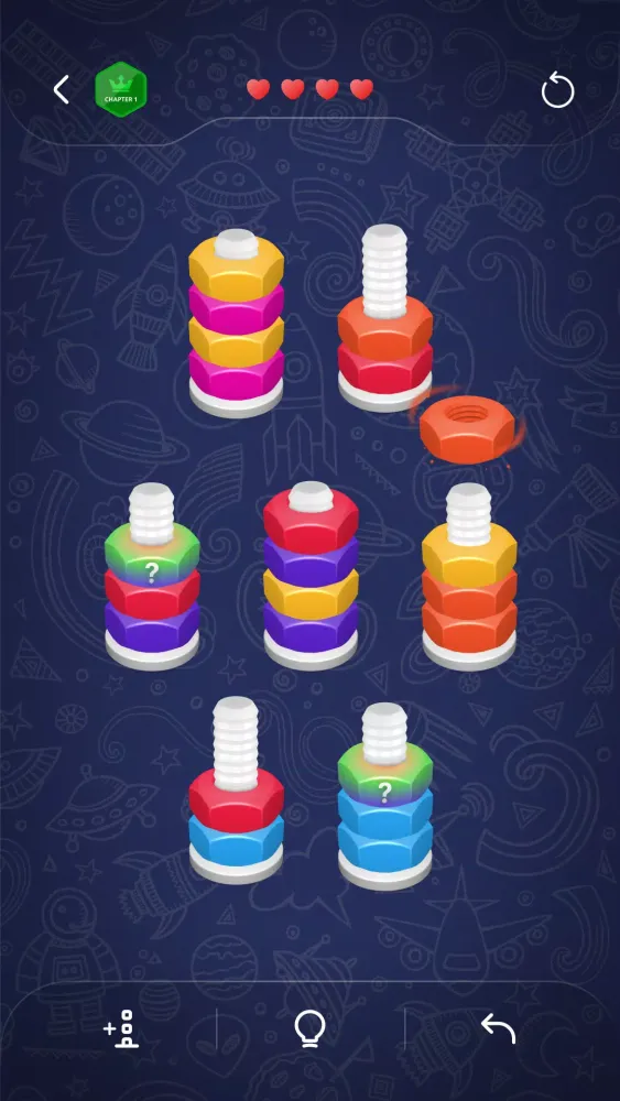 تصاویر Sort Nuts : Puzzle Challenge
