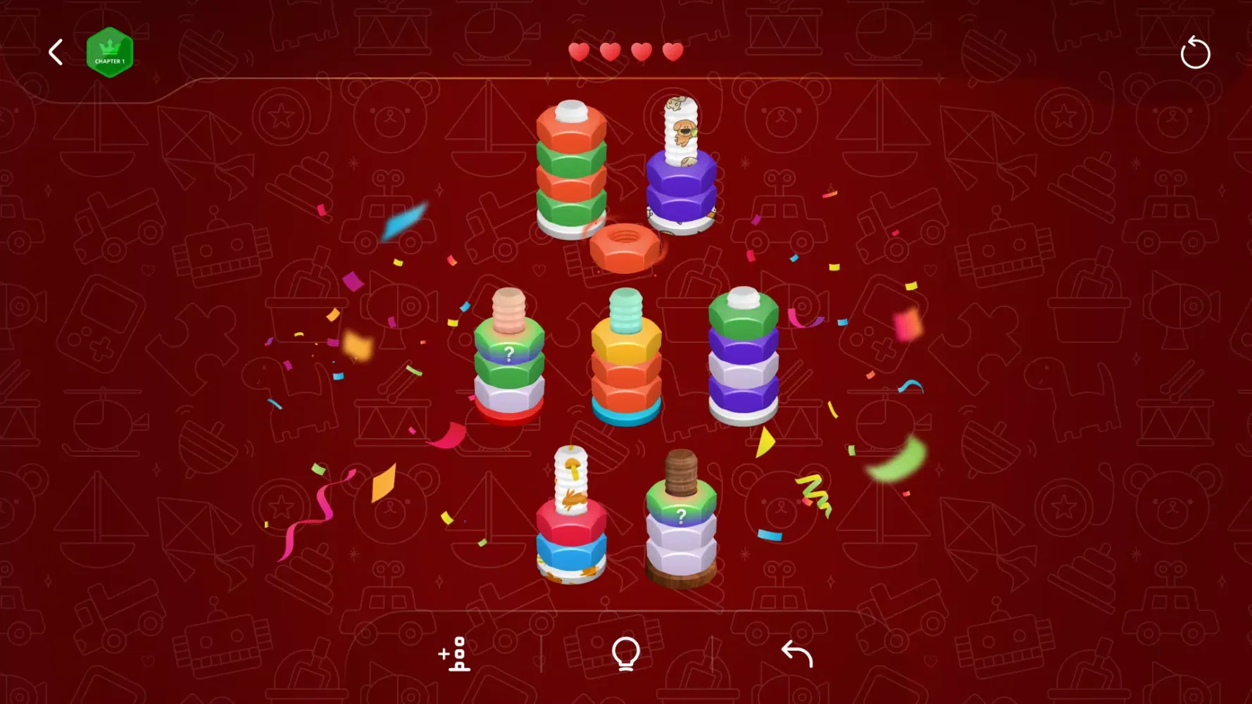 تصاویر Sort Nuts : Puzzle Challenge