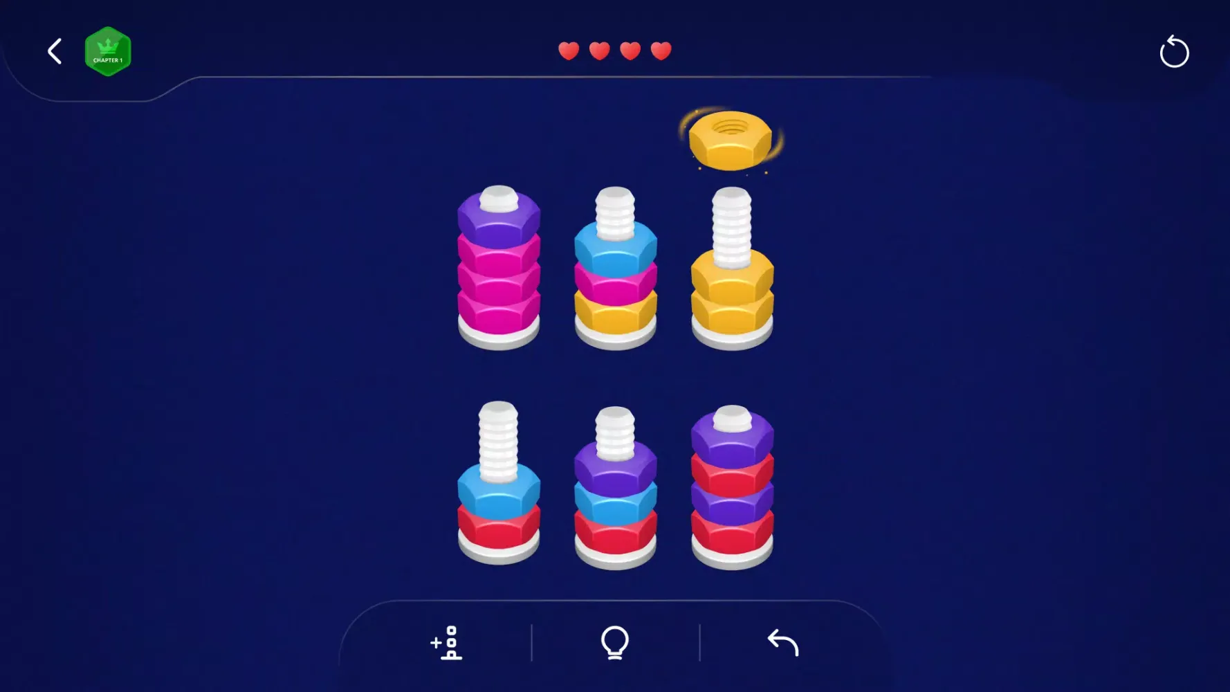 تصاویر Sort Nuts : Puzzle Challenge