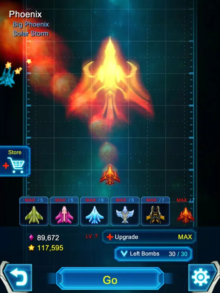 Galaxy Falcon iPad 應用截圖