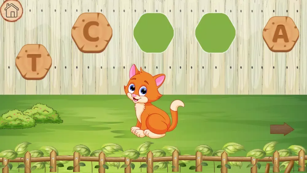 Zrzuty ekranu ABC Jungle - Vocabulary Puzzle