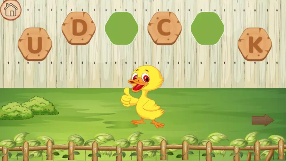 Zrzuty ekranu ABC Jungle - Vocabulary Puzzle