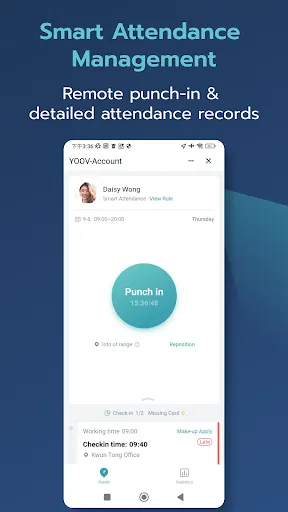 Capturas de pantalla de YOOV WORK - Business HR Helper