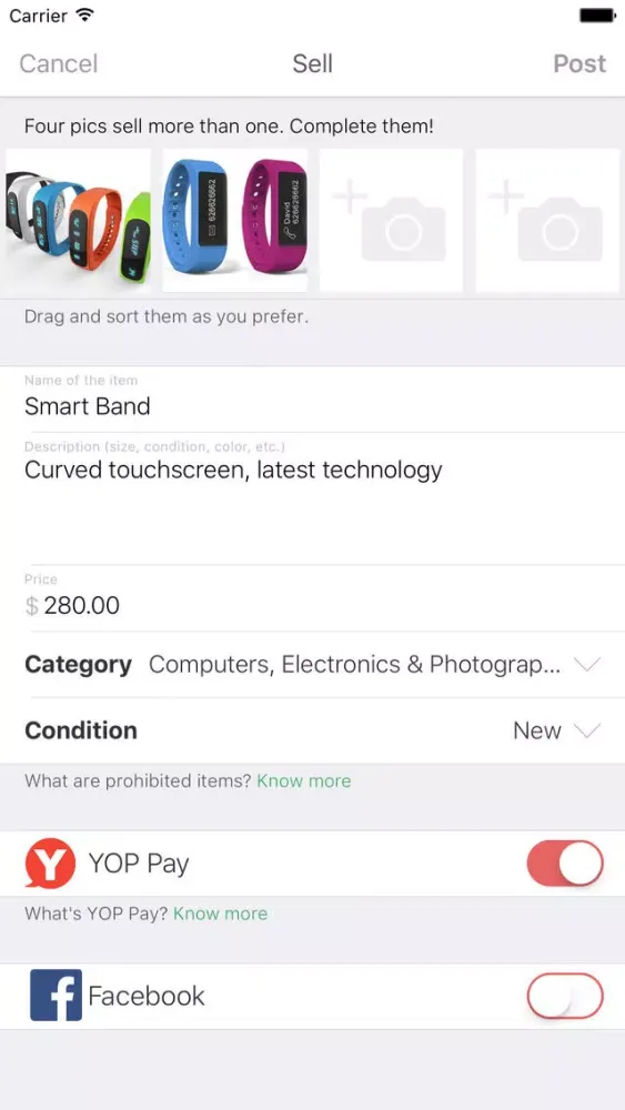 YOP: Sell & Buy স্ক্রিনশট