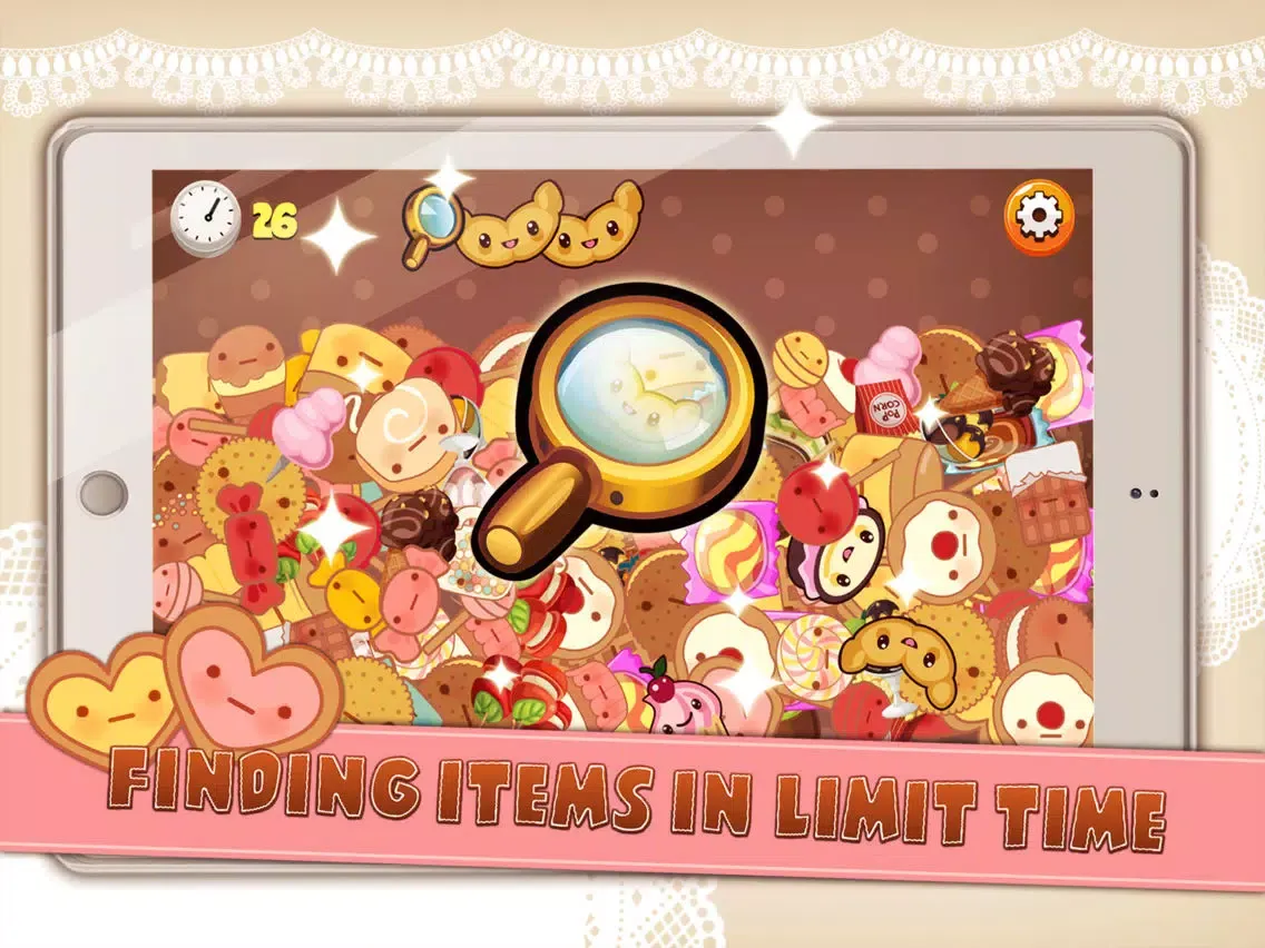 Capturas de tela do Finding Dessert Test Your Brain Games iPad 
