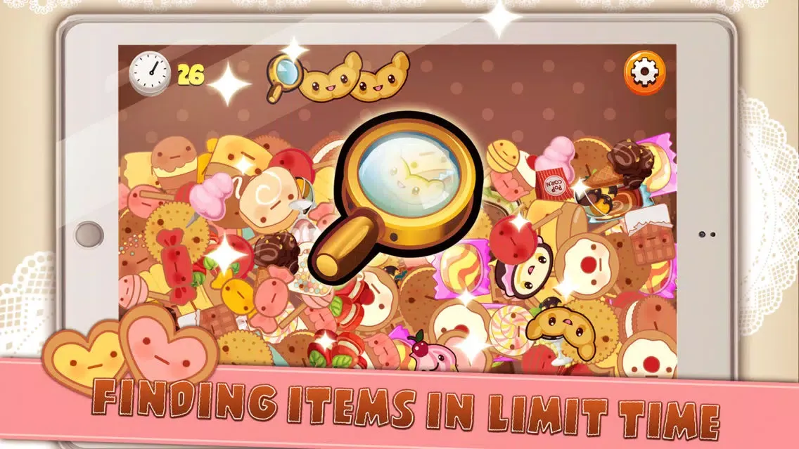 Capturas de tela do Finding Dessert Test Your Brain Games
