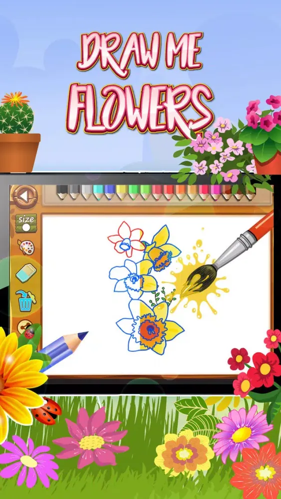 How to Draw the Flowers Doodle Lessons應用截圖