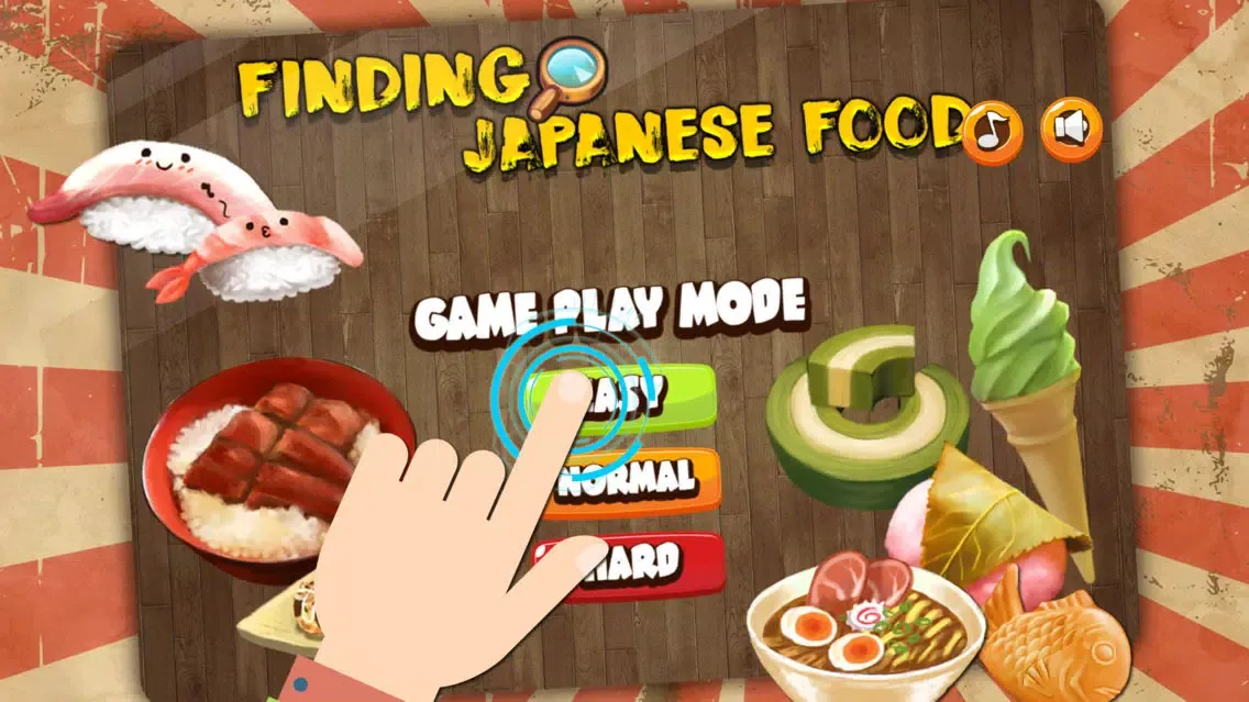 Zrzuty ekranu Finding Japanese Food