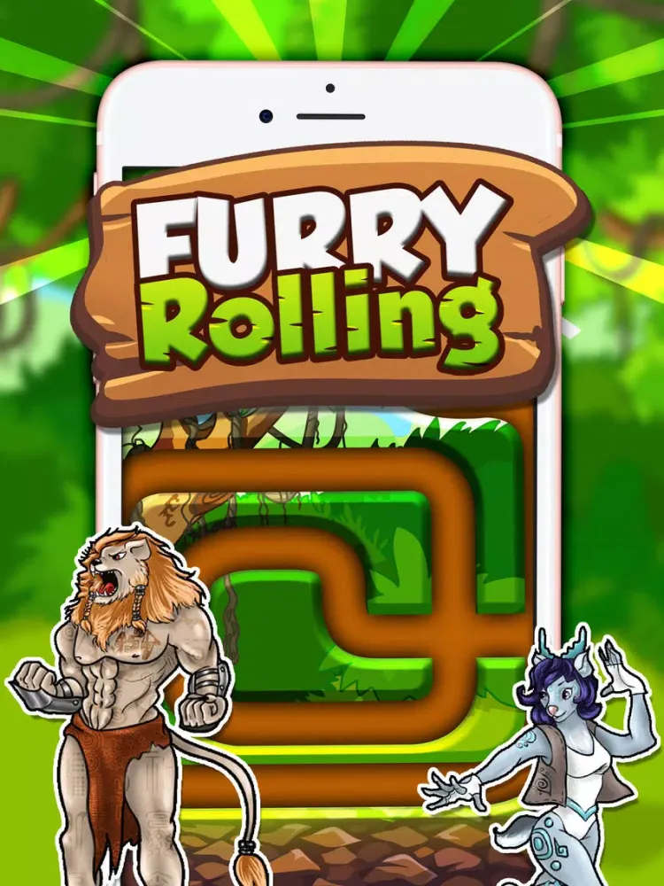 Connect the Furry Puzzles Rolling Pipe Games iPad  স্ক্রিনশট