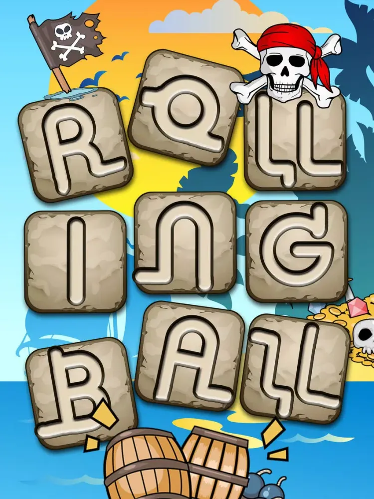 ภาพหน้าจอของ The Pipe to Connect Pirate Rolling Game iPad 