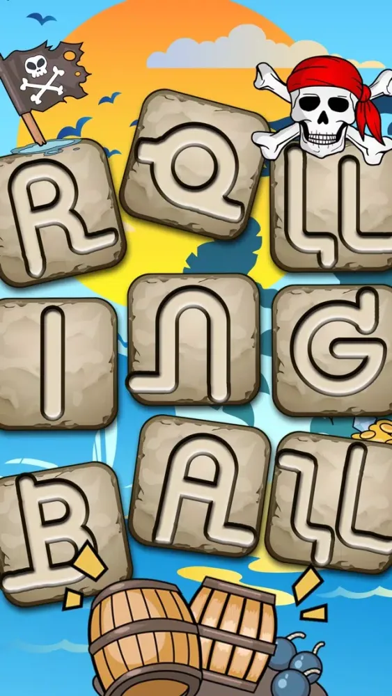 ภาพหน้าจอของ The Pipe to Connect Pirate Rolling Game