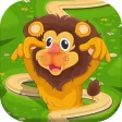 Connect Pipe For Wild Animals Puzzle Rolling Games