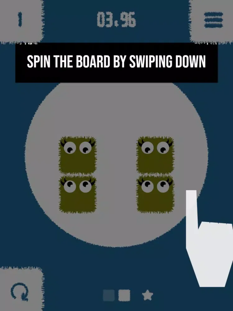 ภาพหน้าจอของ Shmush: The Spinning iPad 