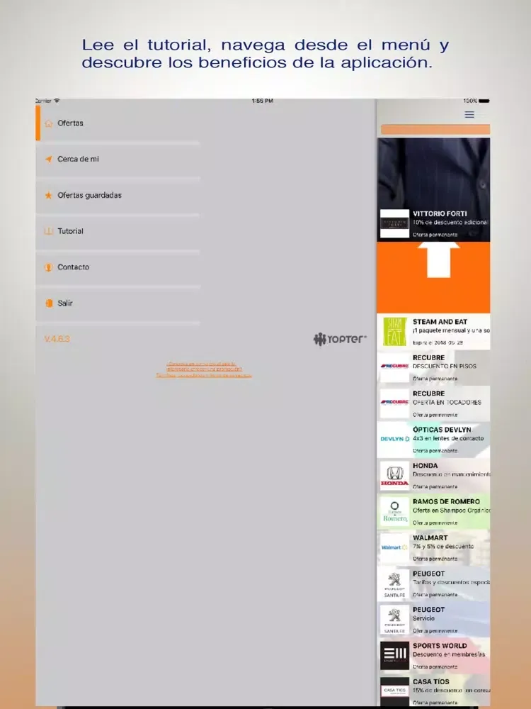 صور GNP Beneficios iPad 