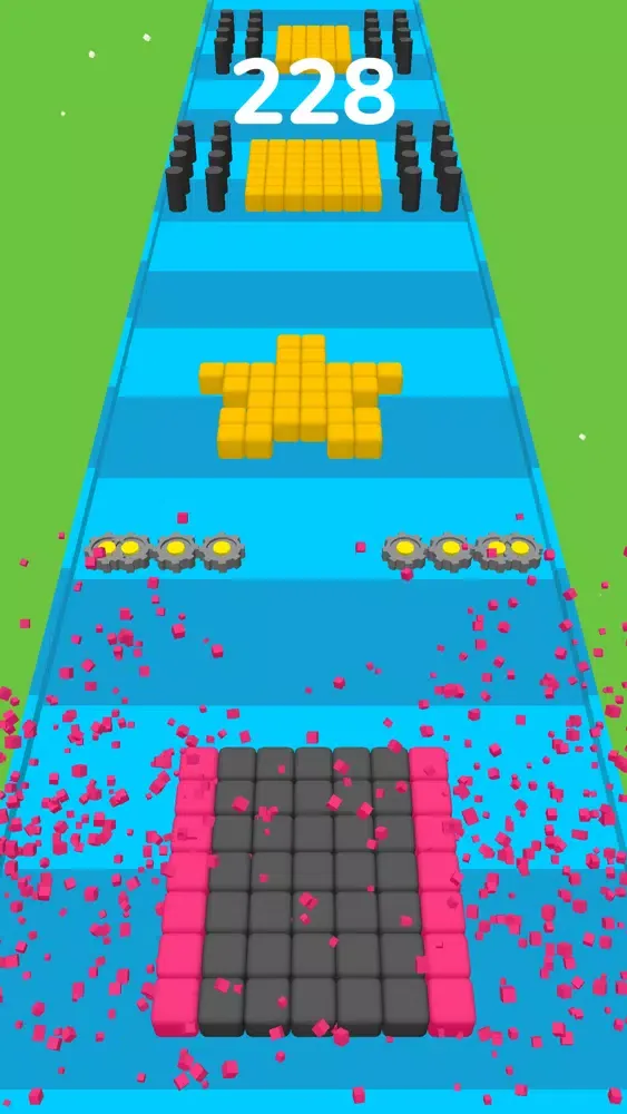 Capturas de tela do Crash Saw