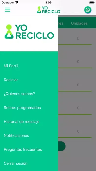 Captures d'écran de Yo Reciclo App
