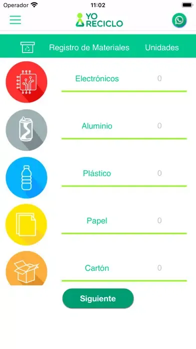 Captures d'écran de Yo Reciclo App