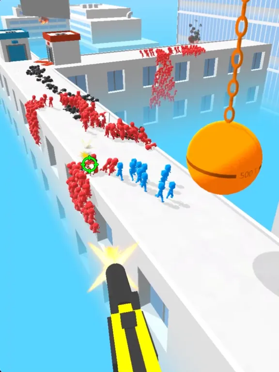 Zrzuty ekranu Z Escape: Zombie Crowd Shooter iPad 