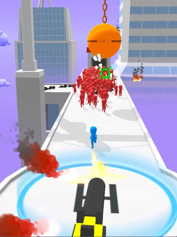 Zrzuty ekranu Z Escape: Zombie Crowd Shooter iPad 