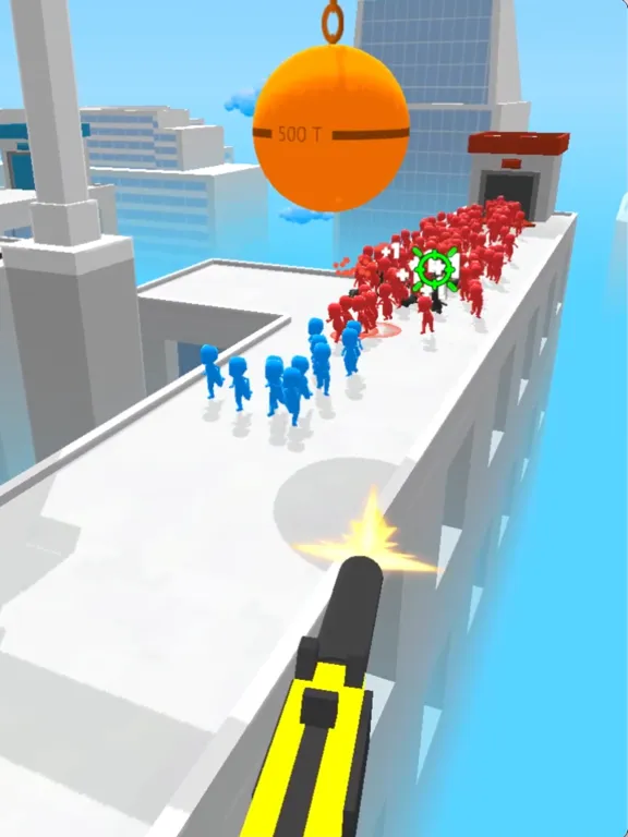 Zrzuty ekranu Z Escape: Zombie Crowd Shooter iPad 