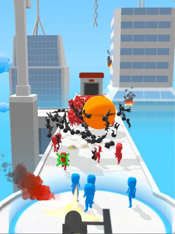 Zrzuty ekranu Z Escape: Zombie Crowd Shooter iPad 