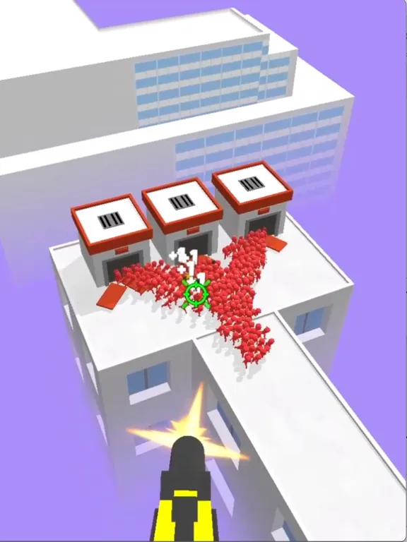 Zrzuty ekranu Z Escape: Zombie Crowd Shooter iPad 