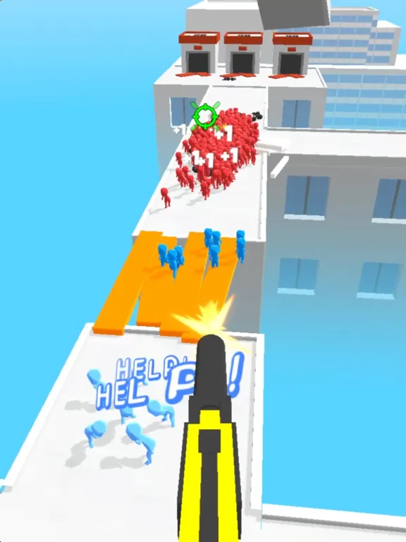 Zrzuty ekranu Z Escape: Zombie Crowd Shooter iPad 