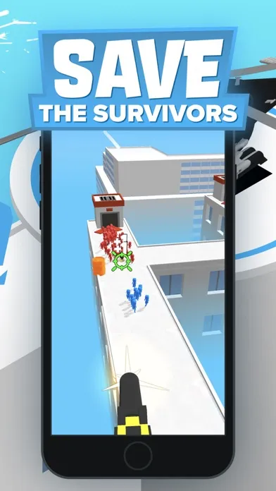 Zrzuty ekranu Z Escape: Zombie Crowd Shooter