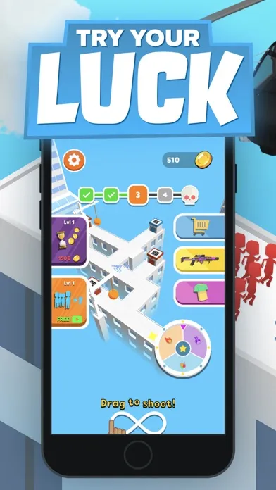 Zrzuty ekranu Z Escape: Zombie Crowd Shooter