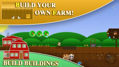 Mega Farmer - 2d sandbox farming adventure simulator with corn harvest and vegetable Screenshots