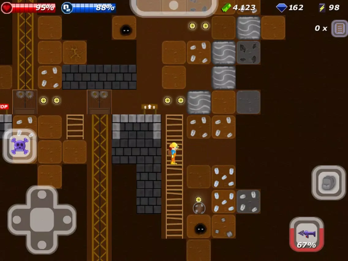 Treasure Miner 2 - 2d Gem Mine iPad  স্ক্রিনশট