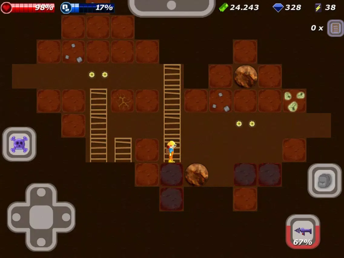 Treasure Miner 2 - 2d Gem Mine iPad  স্ক্রিনশট